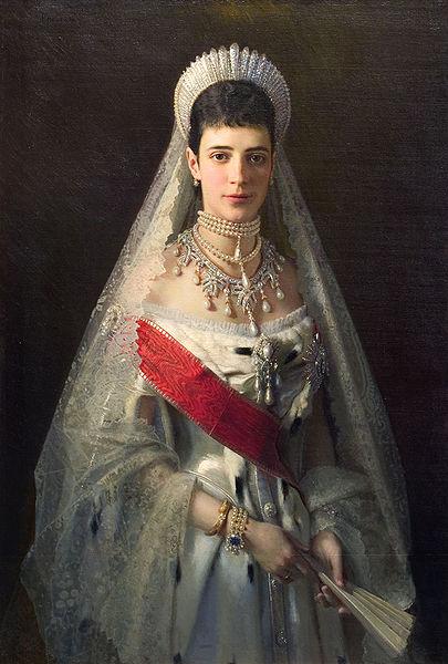 Ivan Kramskoi Maria Feodorovna oil painting image